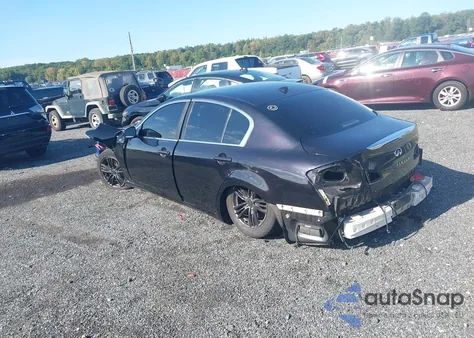 2012 Infiniti G37X from USA, damaged, VIN JN1CV6AR1CM678285